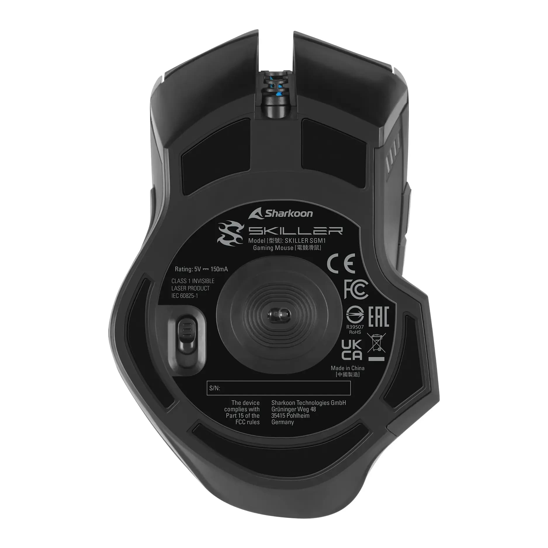 Sharkoon SKILLER SGM1 gaming muis 5