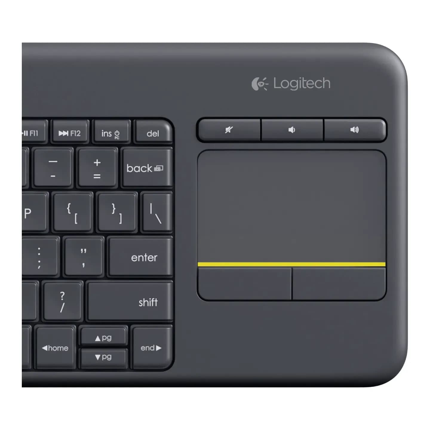 Logitech K400 Plus draadloos touchpad toetsenbord 3